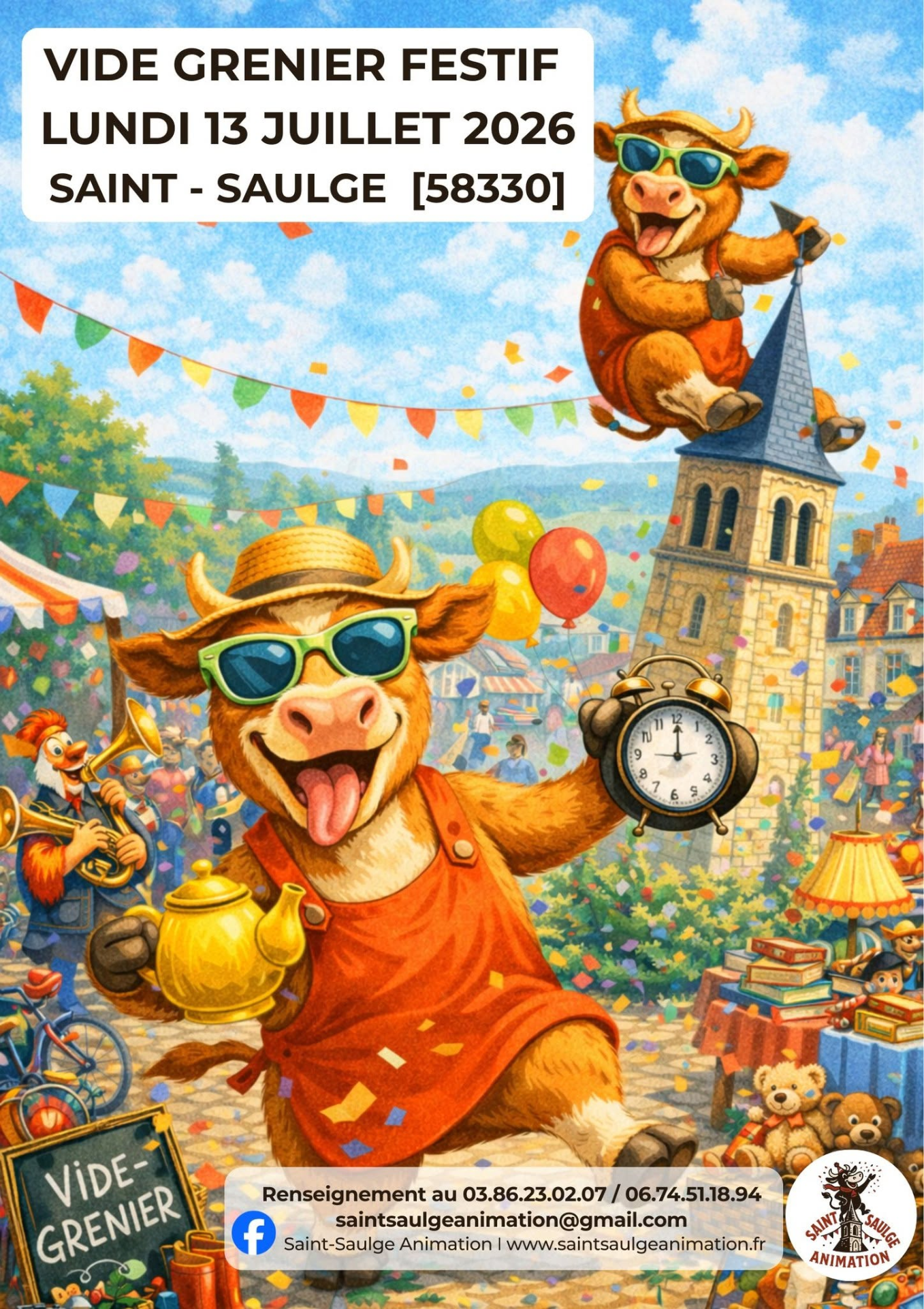 vide grenier 13 07 2026 