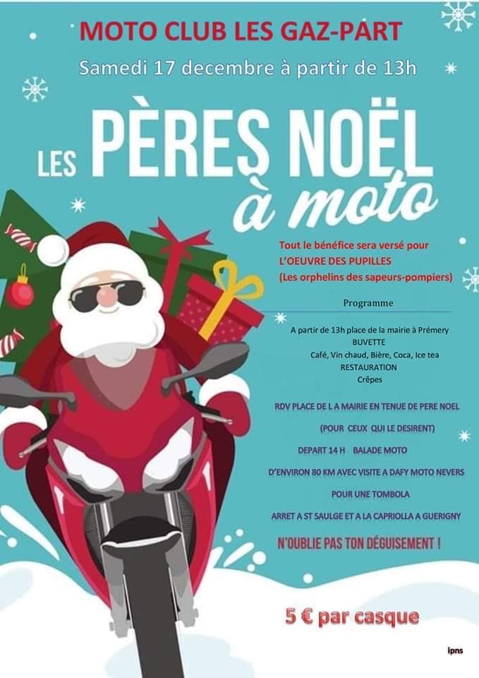 père noël motard